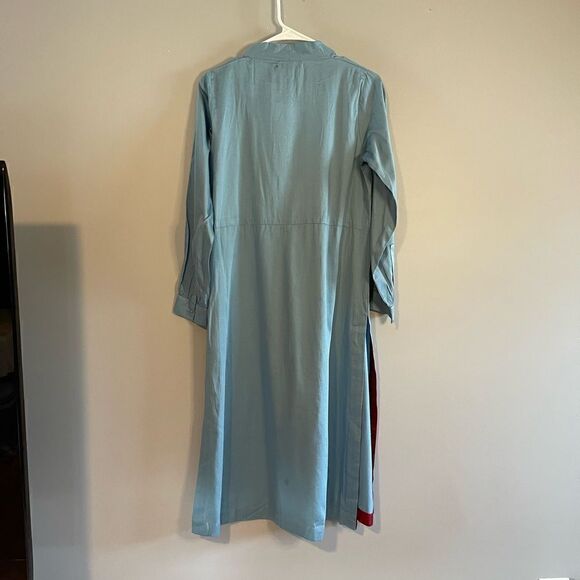 Generation Pakistani Blue Sportsy Kurta | SZ 10 - Picture 3 of 14